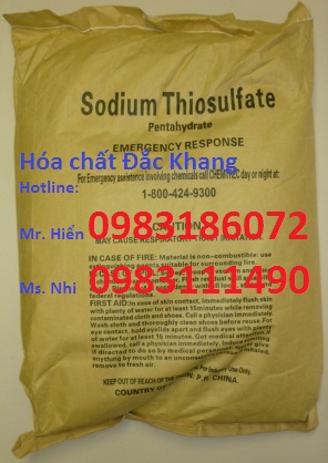 Sodium thiosulfate - Hóa Chất Đắc Khang - Công Ty Cổ Phần Đắc Khang